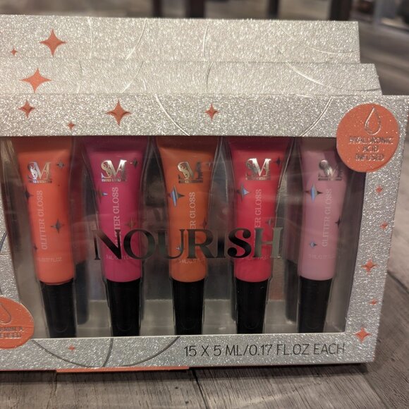 Smoke & Mirrors “The Ultimate Lip Party” 15-Piece Lip Gloss & Plumper Set – NIB - Picture 3 of 6